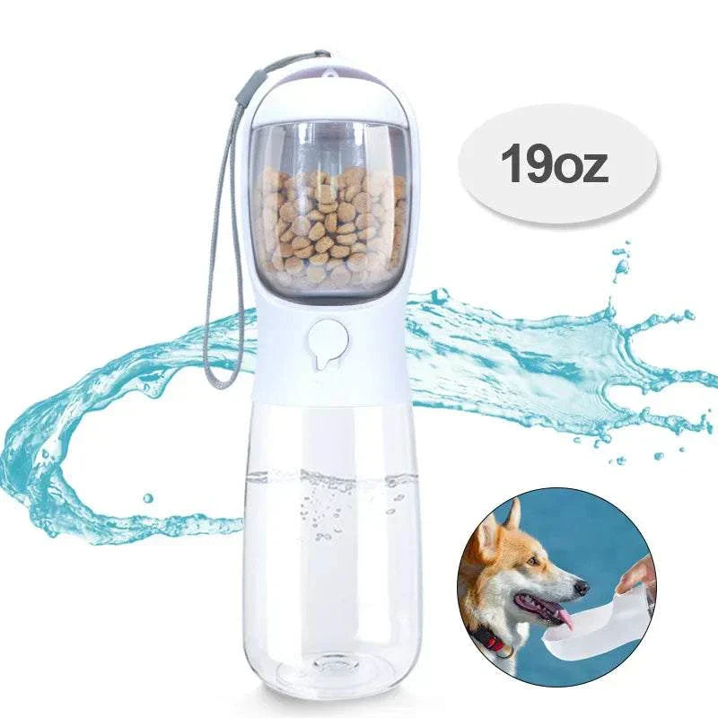 purradise pup hydration & snack bottle