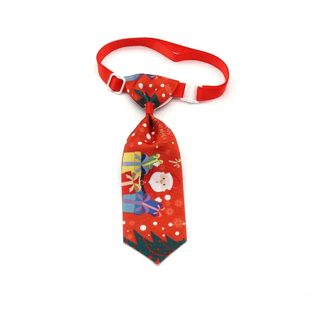 Holiday Christmas Tie Collar