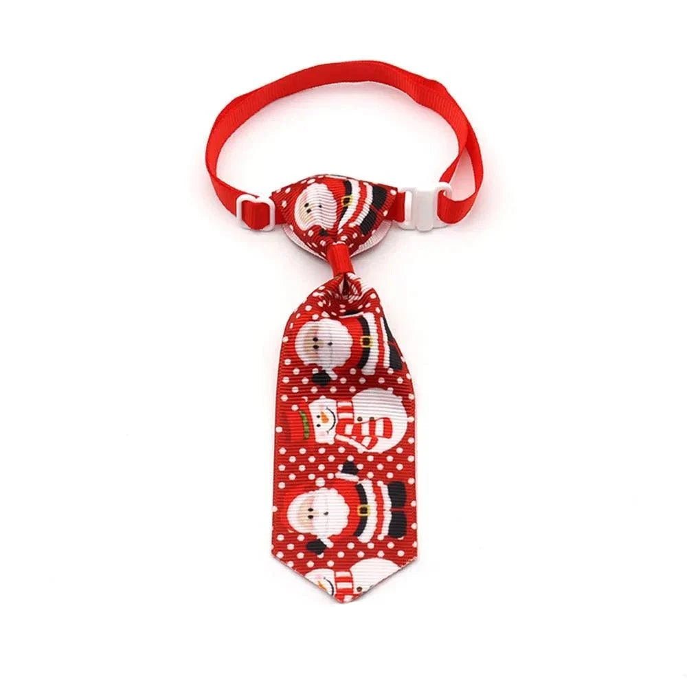 Holiday Christmas Tie Collar