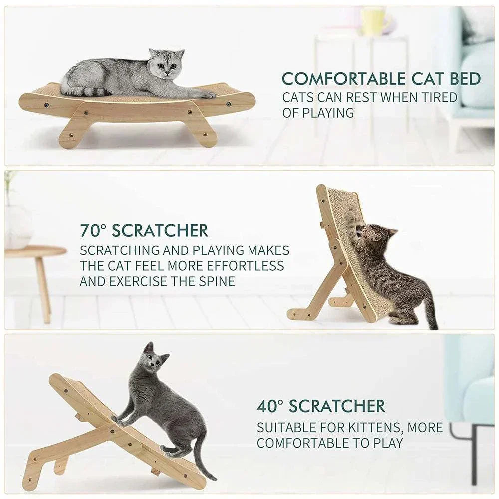 purradise scratch & rest bed