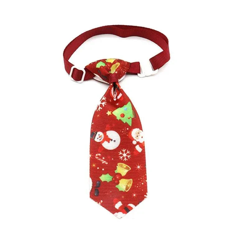 Holiday Christmas Tie Collar