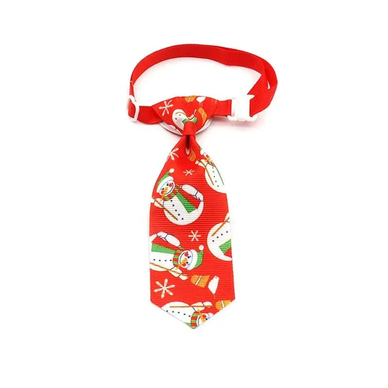 Holiday Christmas Tie Collar