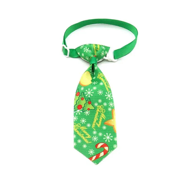 Holiday Christmas Tie Collar