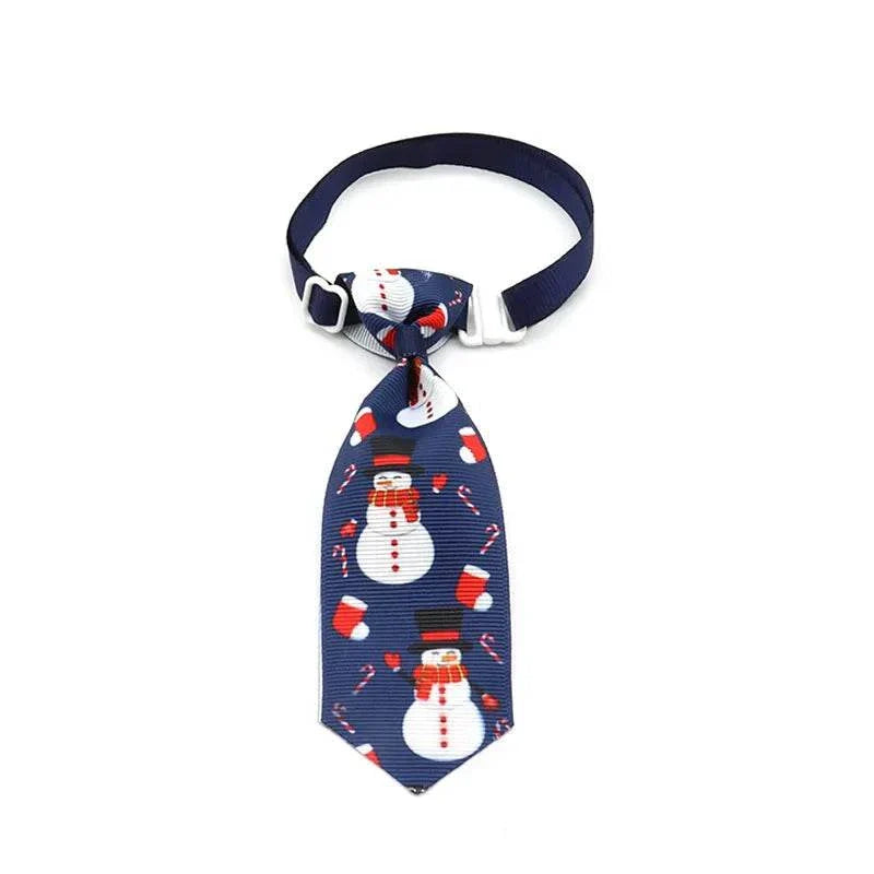 Holiday Christmas Tie Collar