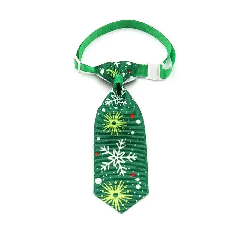 Holiday Christmas Tie Collar