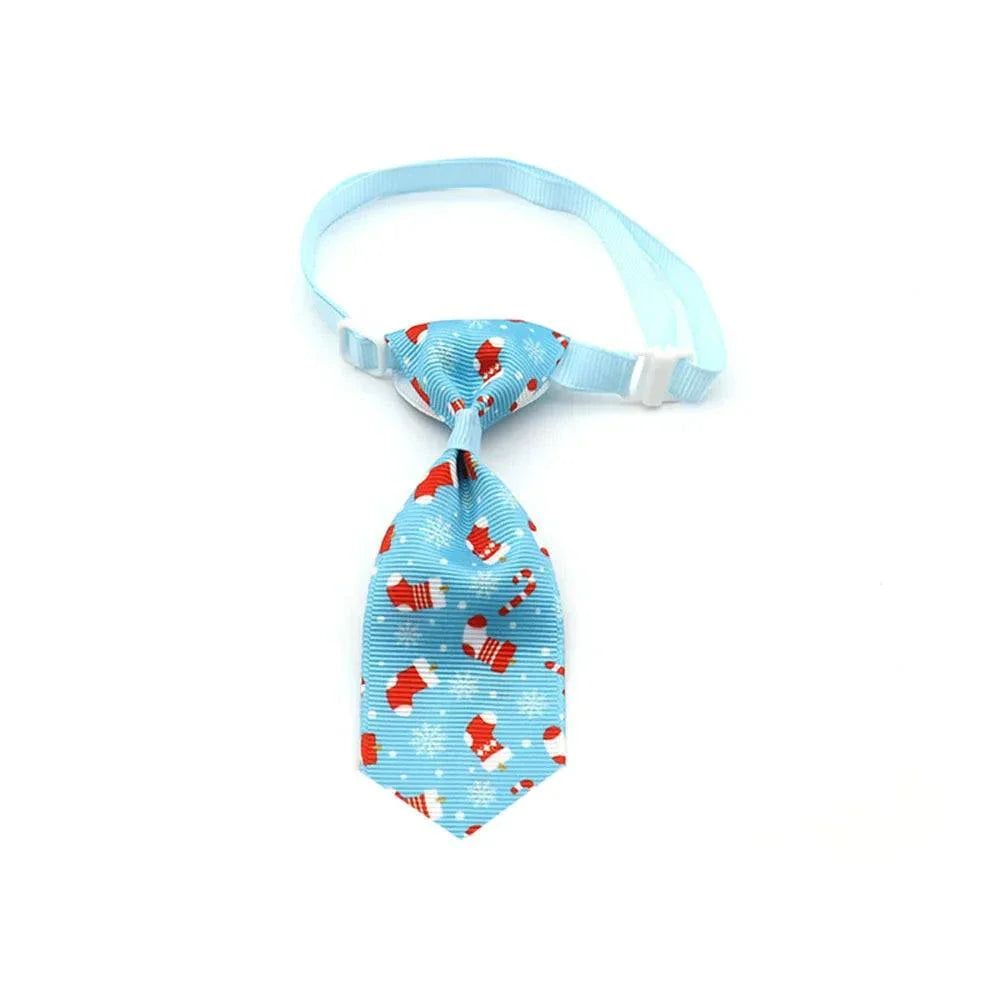 Holiday Christmas Tie Collar