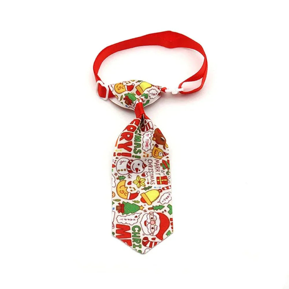 Holiday Christmas Tie Collar