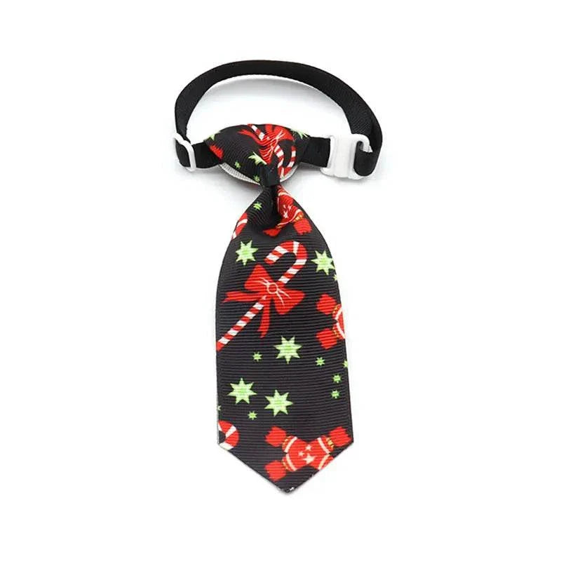 Holiday Christmas Tie Collar